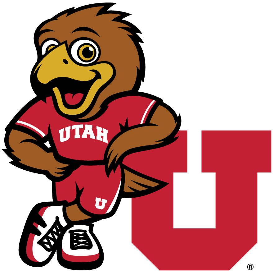 Utah Utes 2015-Pres Mascot Logo v6 diy DTF decal sticker